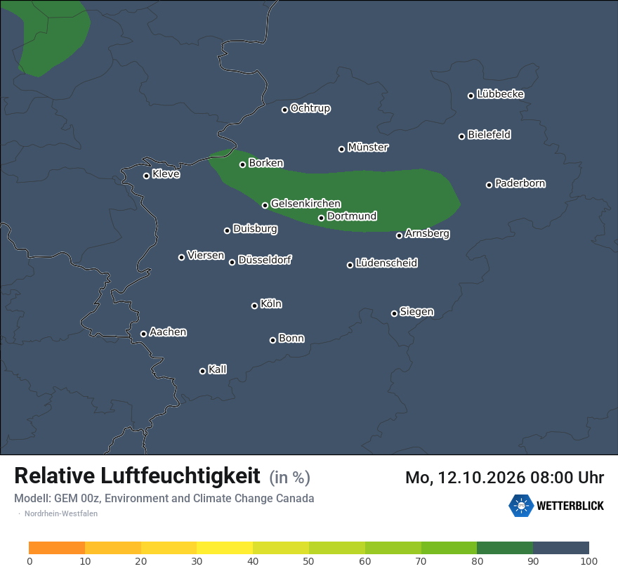 Modellkarte GEM – relhum – nrw