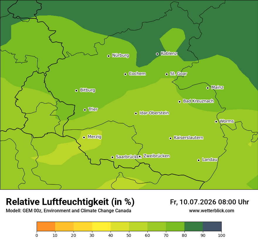 Modellkarte GEM – relhum – rp
