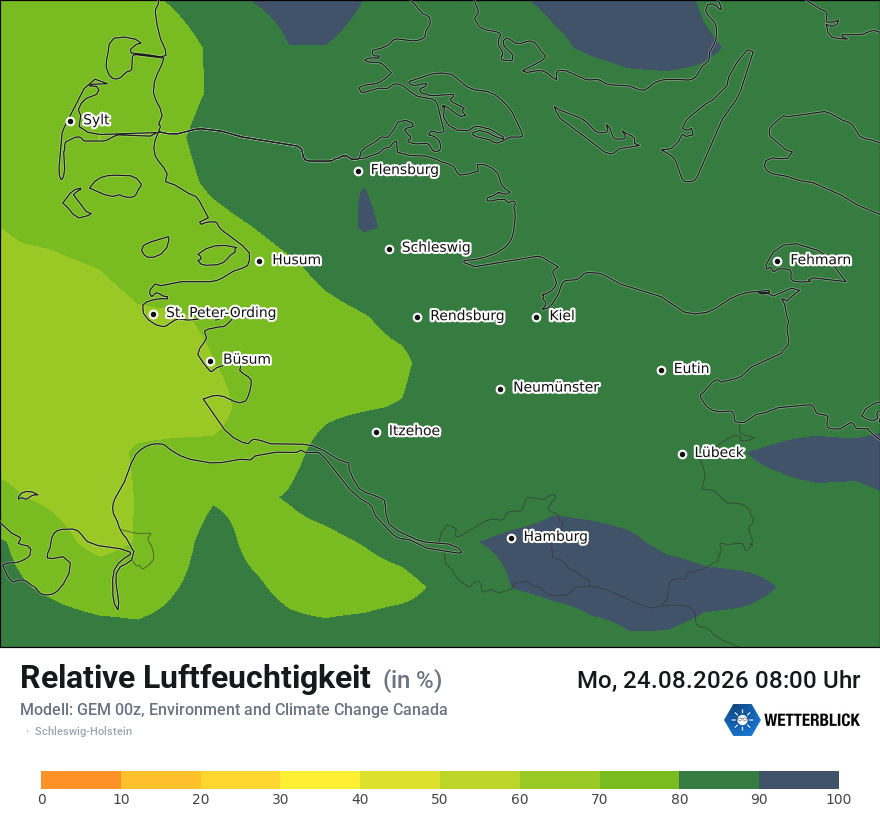 Modellkarte GEM – relhum – sh