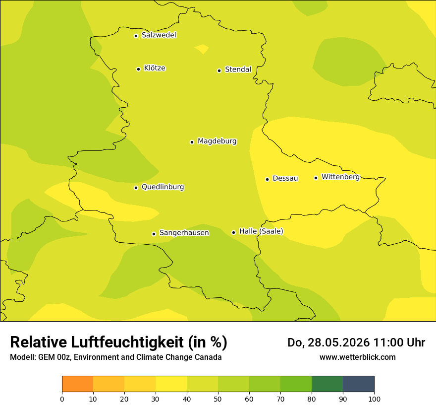 Modellkarte GEM – relhum – st