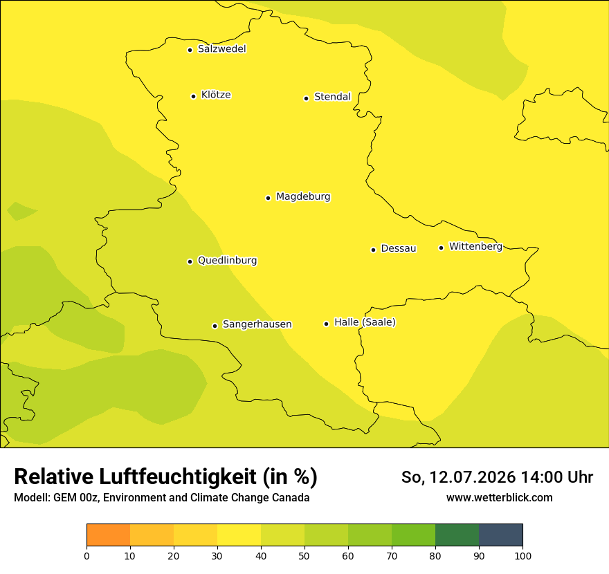 Modellkarte GEM – relhum – st