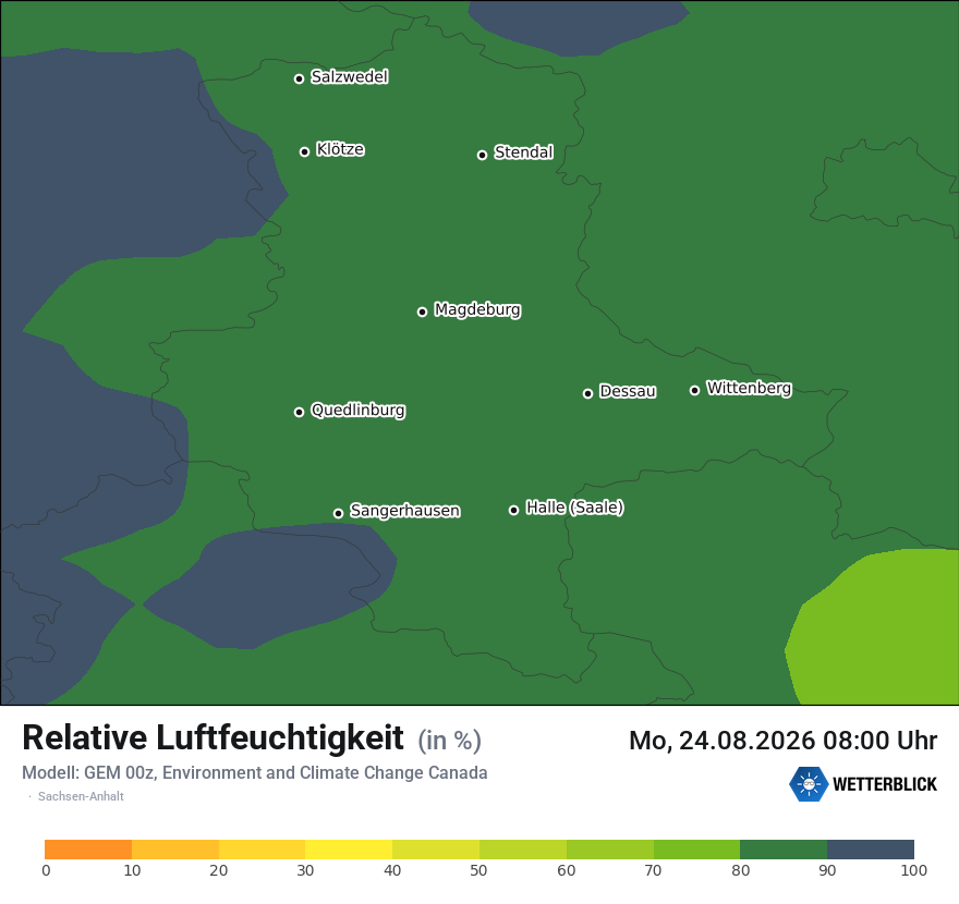 Modellkarte GEM – relhum – st