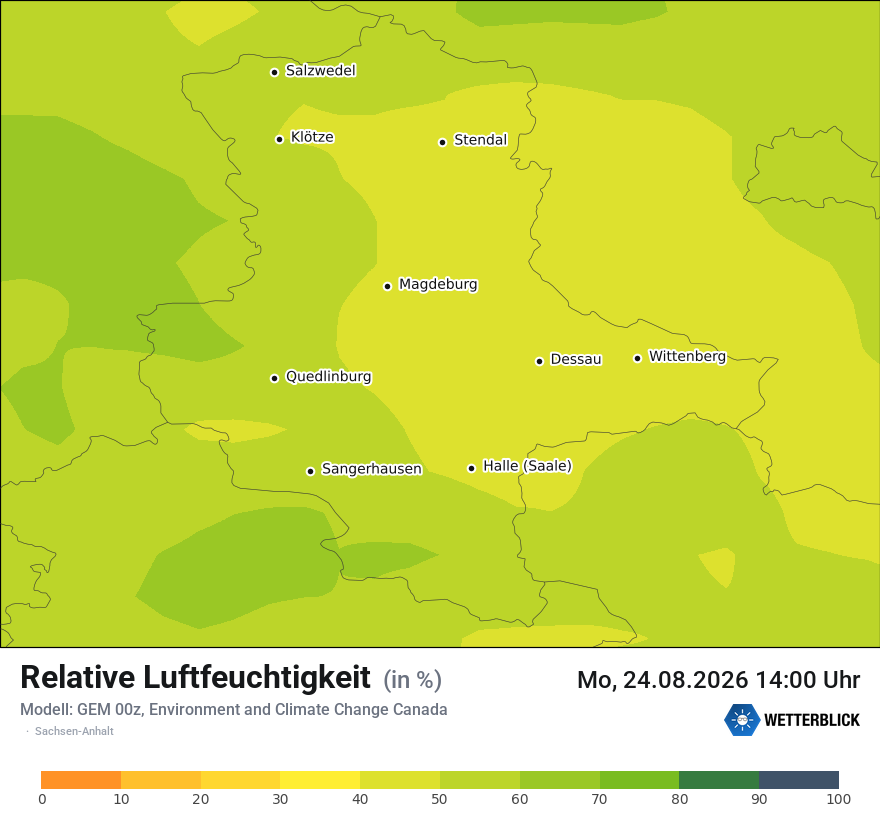 Modellkarte GEM – relhum – st