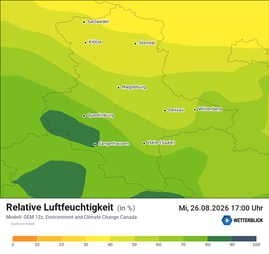 Modellkarte GEM – relhum – st