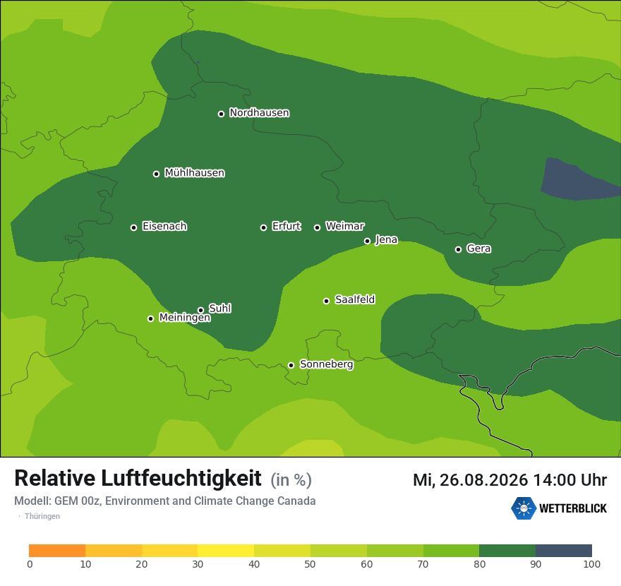Modellkarte GEM – relhum – th
