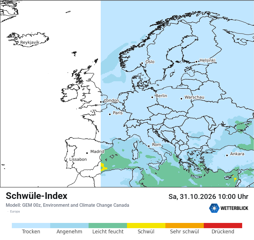 Modellkarte GEM – sui – europa