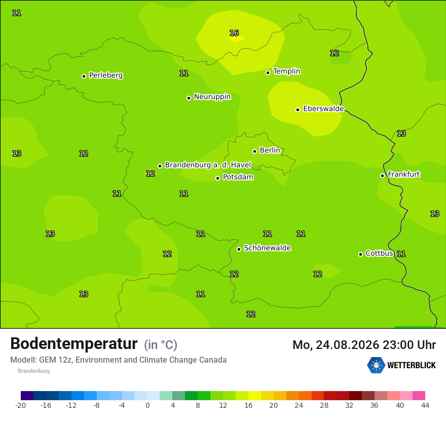 Modellkarte GEM – t_g – bb