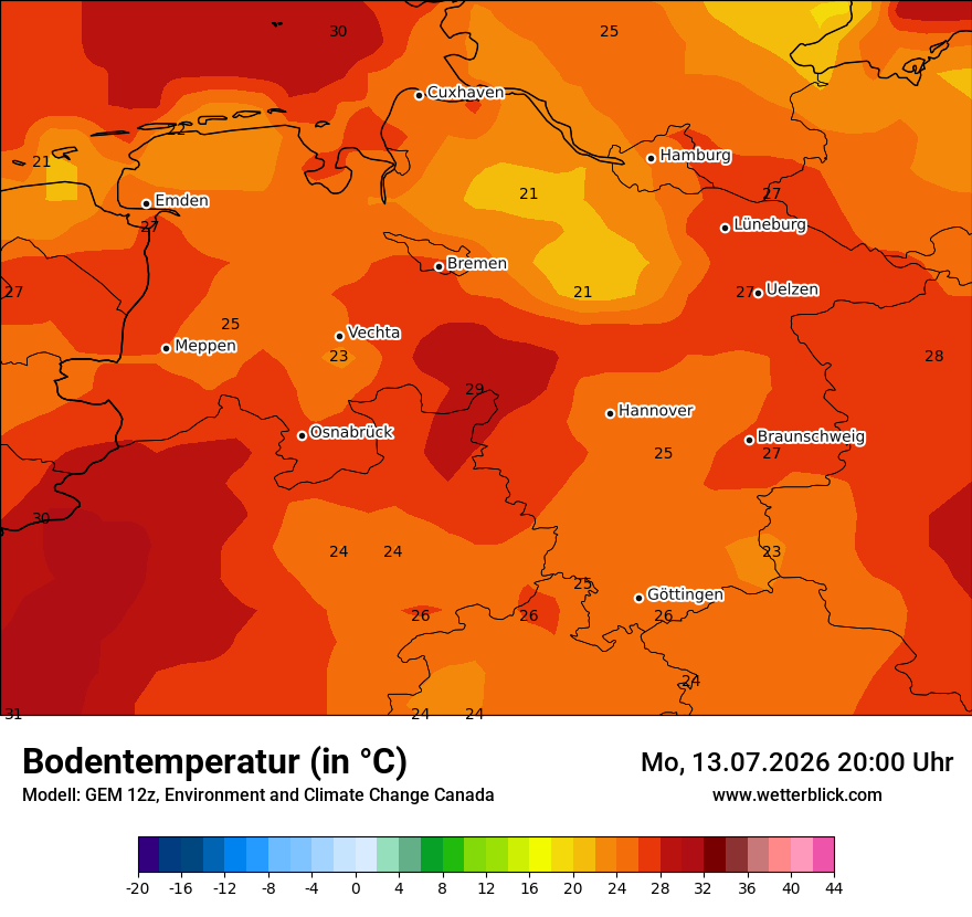 Modellkarte GEM – t_g – ni