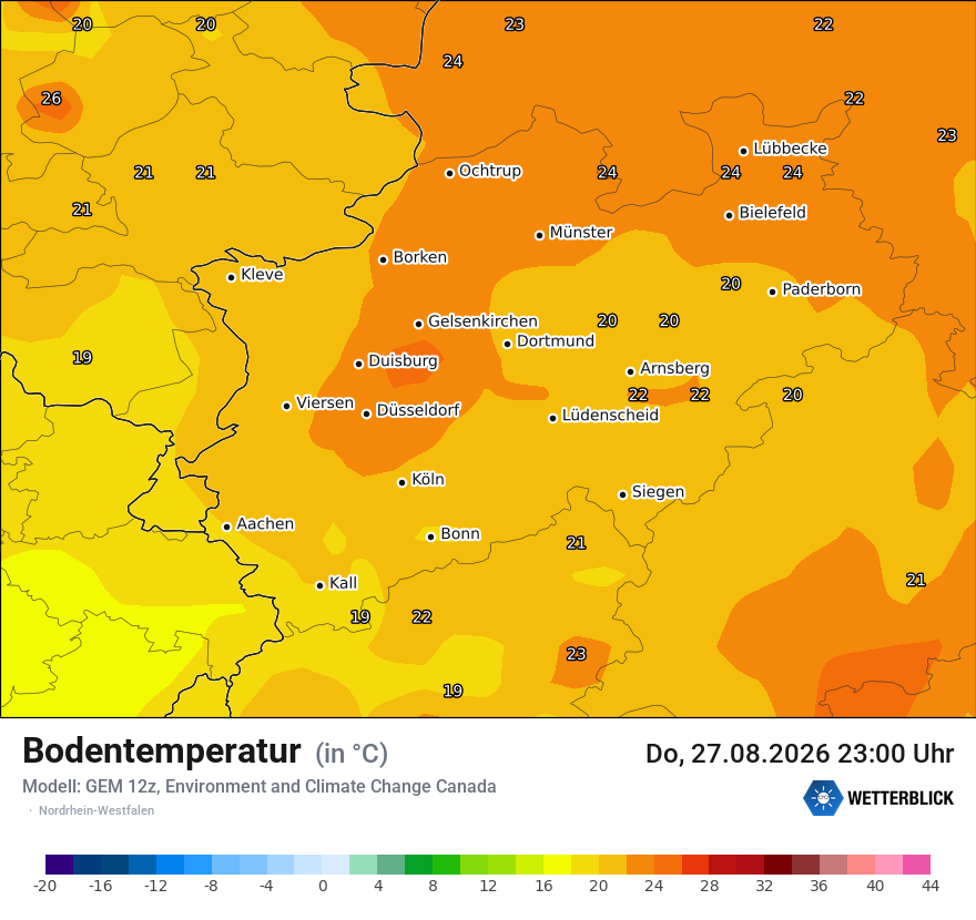 Modellkarte GEM – t_g – nrw