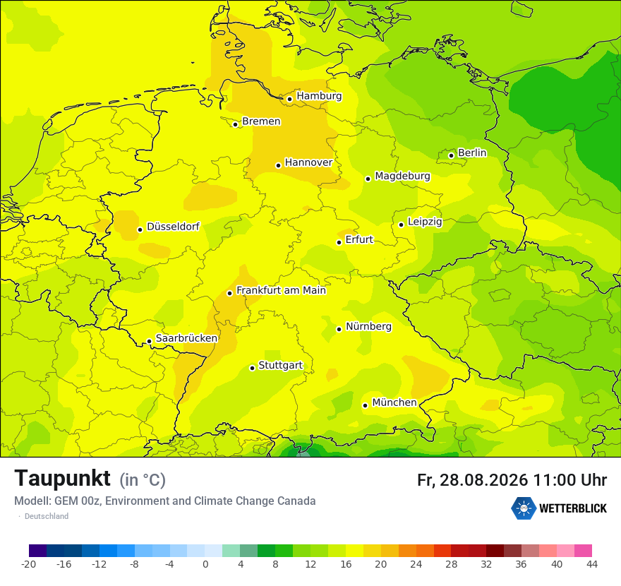 Modellkarte GEM – td – deutschland