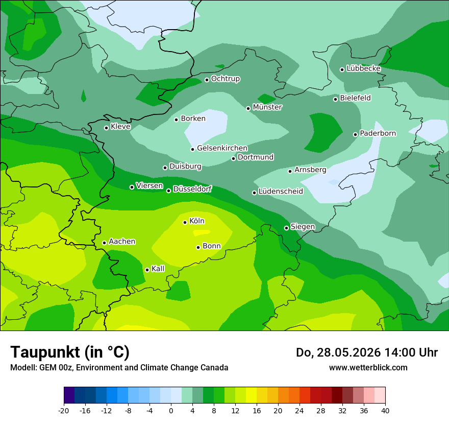 Modellkarte GEM – td – nrw