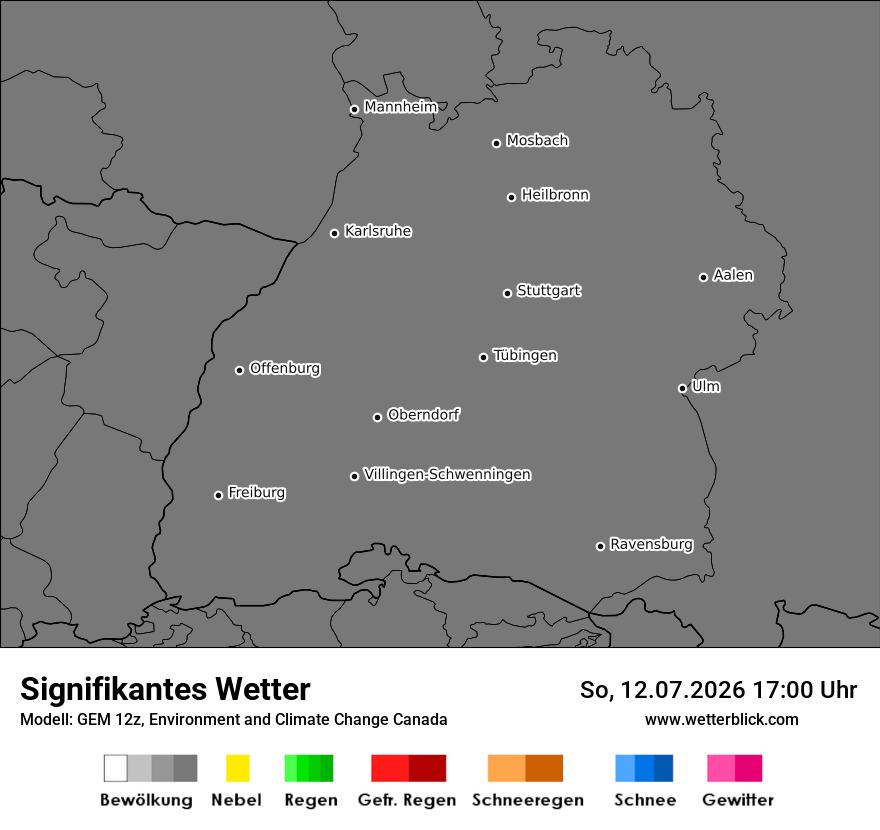 Modellkarte GEM – ww – bw