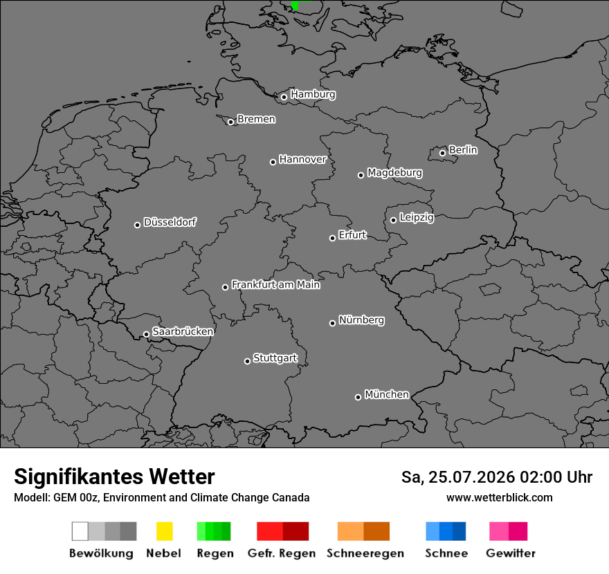 Modellkarte GEM – ww – deutschland