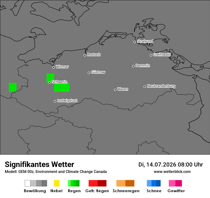 Modellkarte GEM – ww – mv