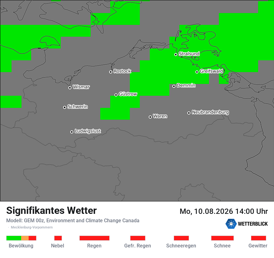Modellkarte GEM – ww – mv