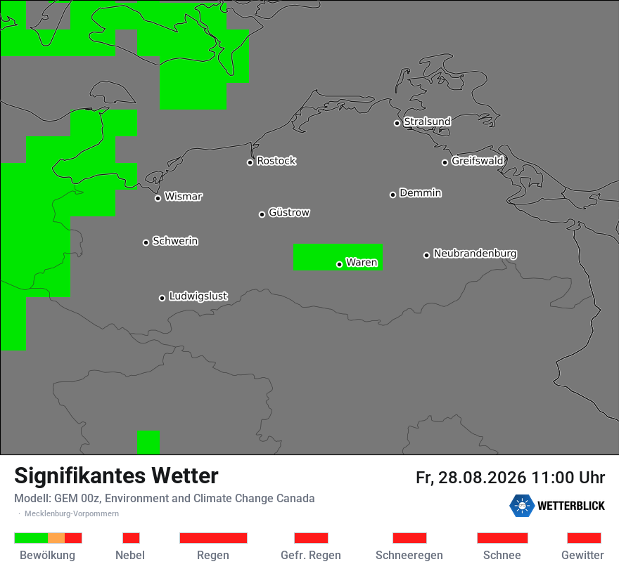Modellkarte GEM – ww – mv