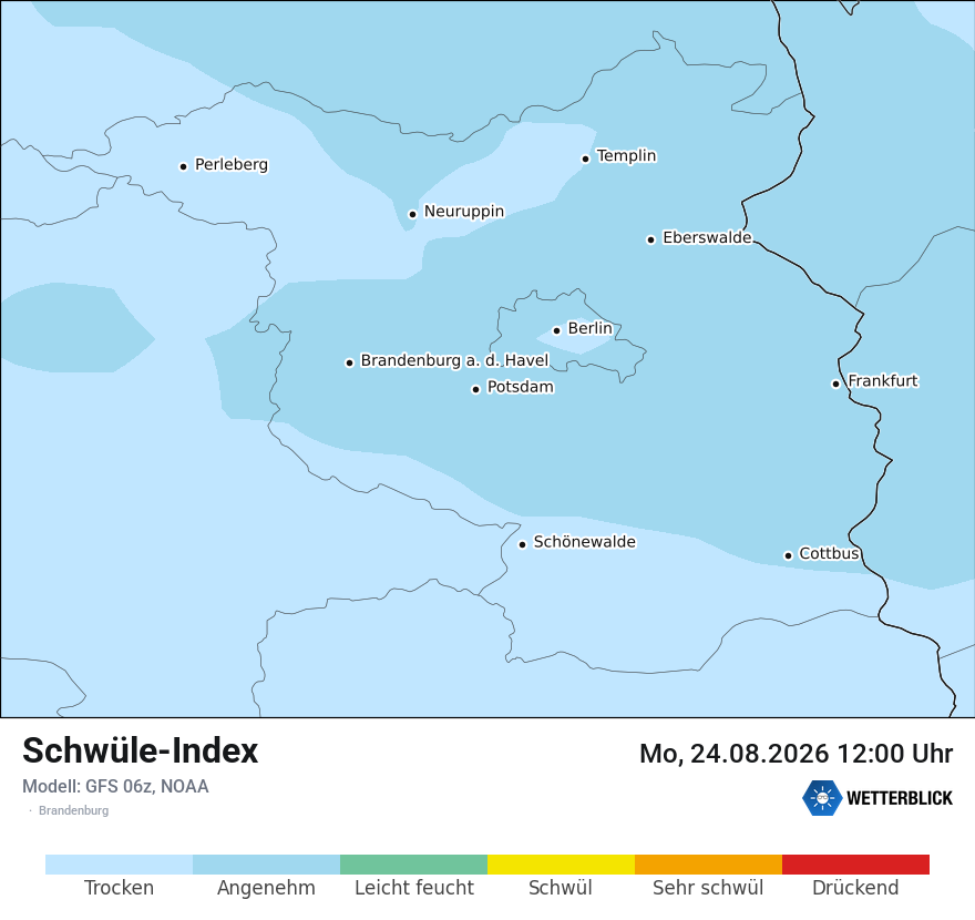 Modellkarte GFS – sui – bb
