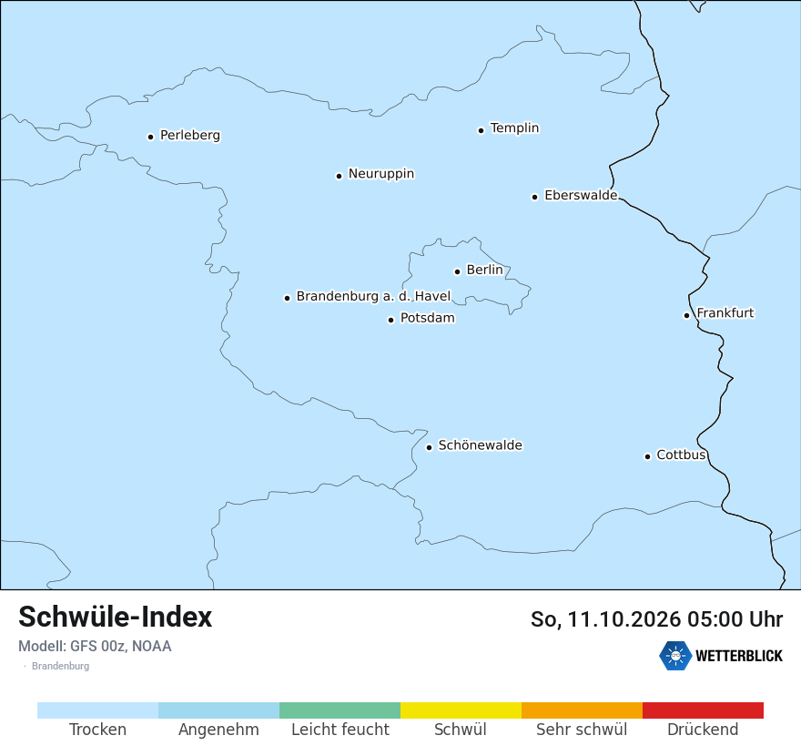 Modellkarte GFS – sui – bb