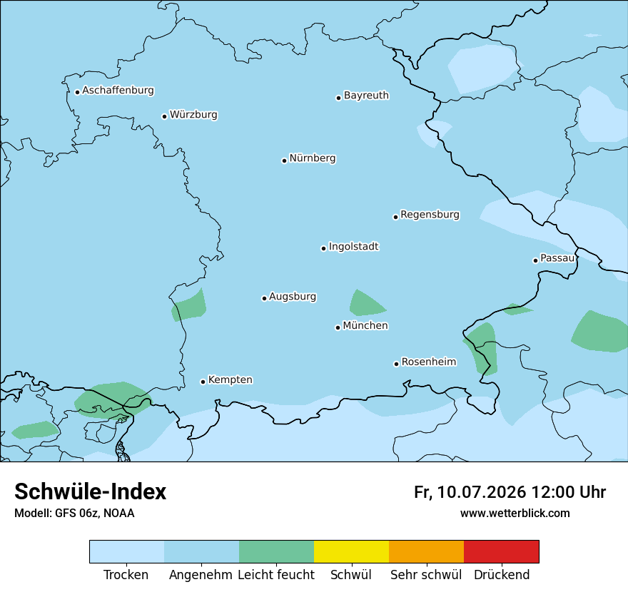 Modellkarte GFS – sui – by