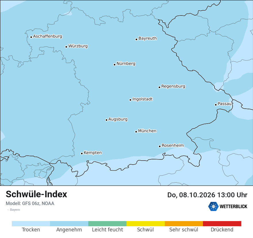 Modellkarte GFS – sui – by