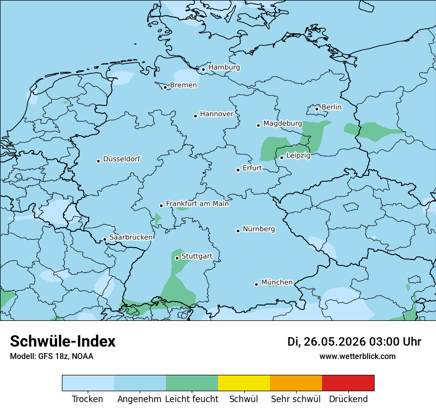 Modellkarte GFS – sui – deutschland