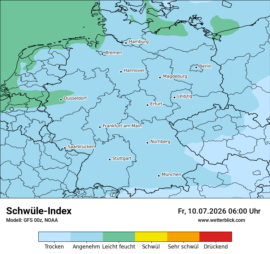 Modellkarte GFS – sui – deutschland