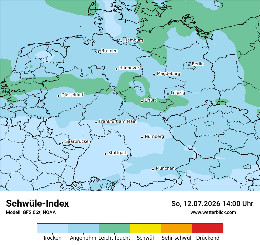 Modellkarte GFS – sui – deutschland