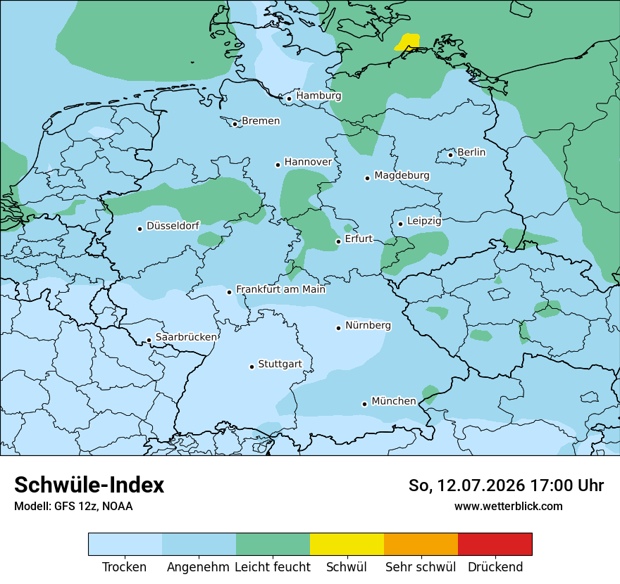 Modellkarte GFS – sui – deutschland