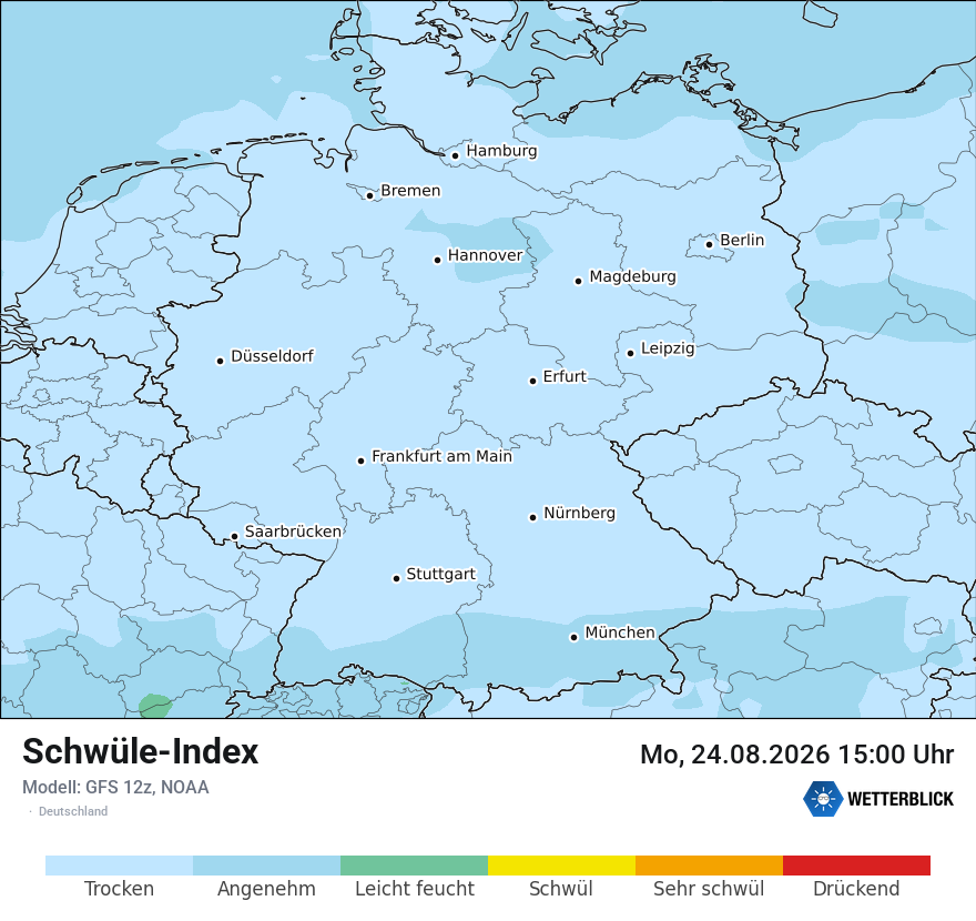 Modellkarte GFS – sui – deutschland