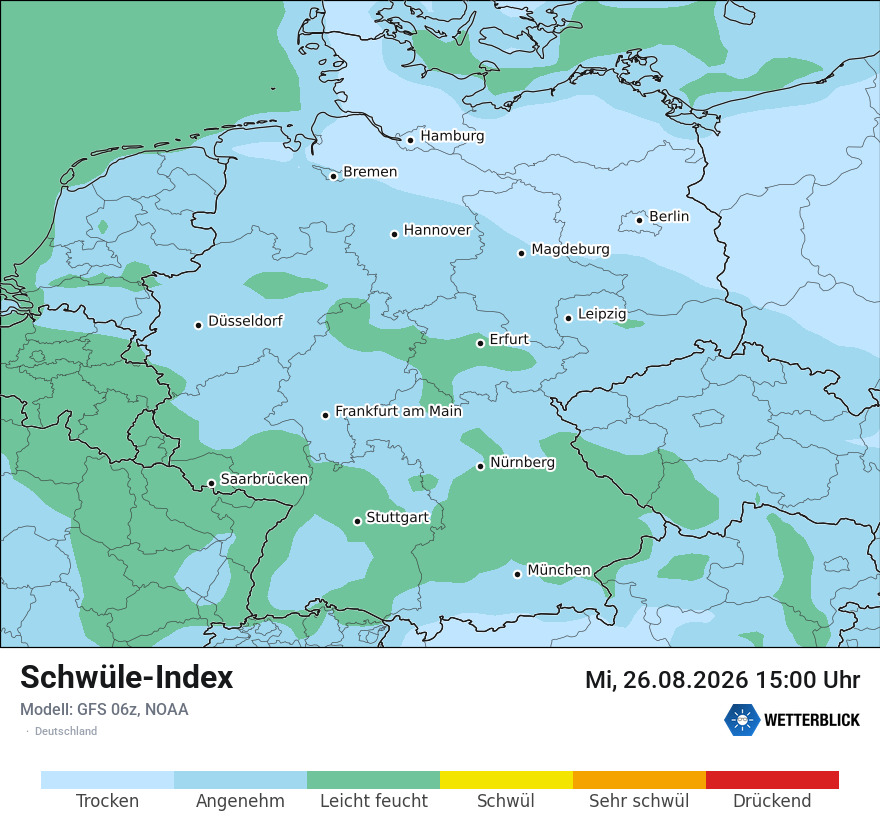 Modellkarte GFS – sui – deutschland