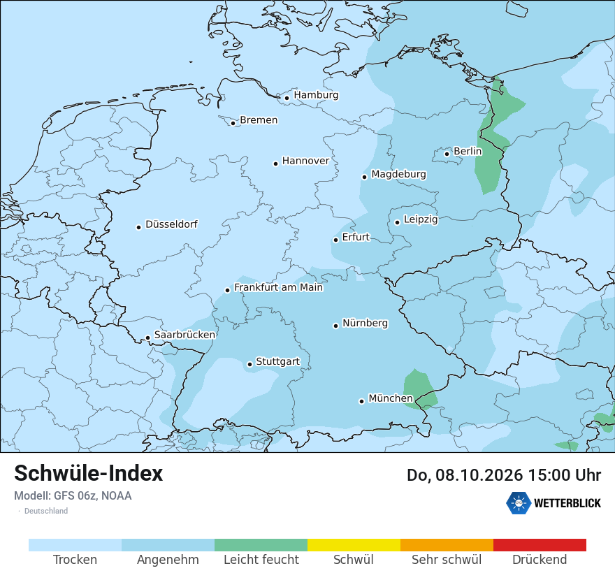 Modellkarte GFS – sui – deutschland