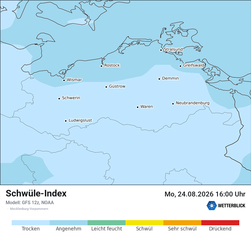 Modellkarte GFS – sui – mv
