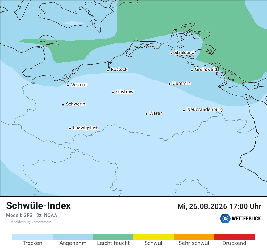 Modellkarte GFS – sui – mv