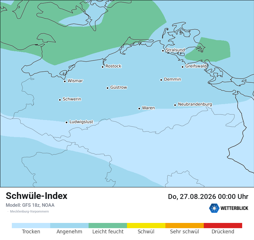 Modellkarte GFS – sui – mv