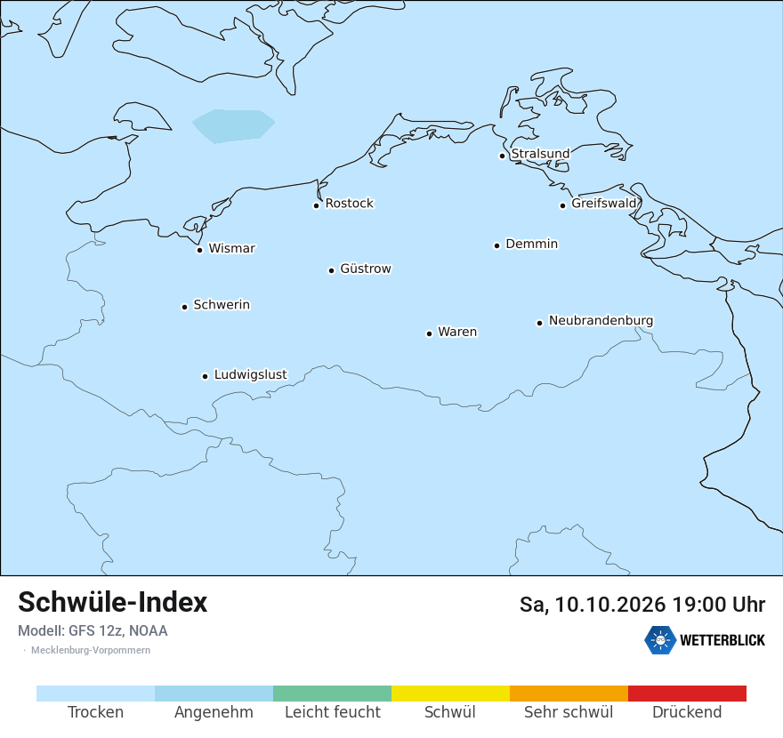 Modellkarte GFS – sui – mv