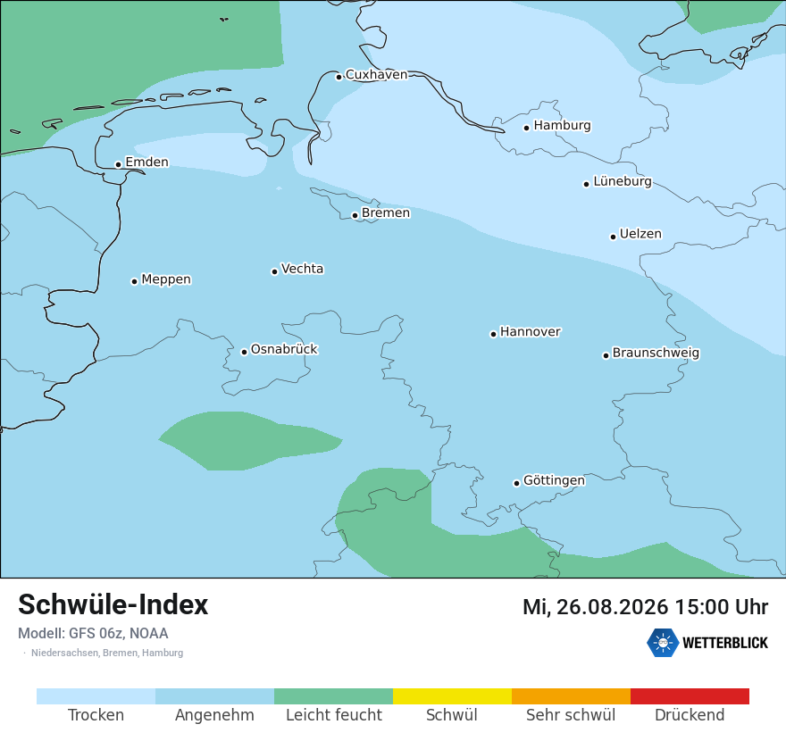 Modellkarte GFS – sui – ni