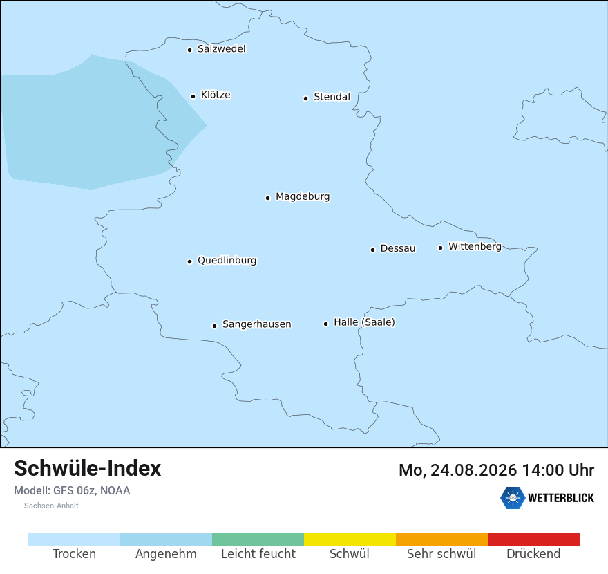 Modellkarte GFS – sui – st