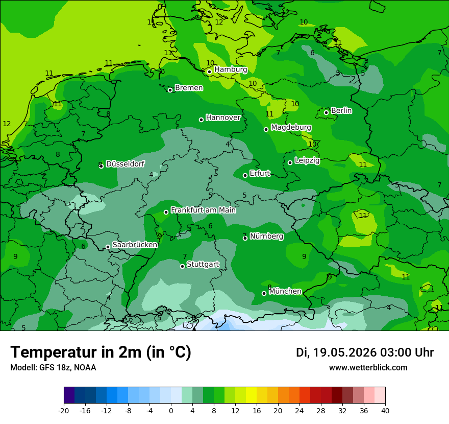 Wetterbild GFS