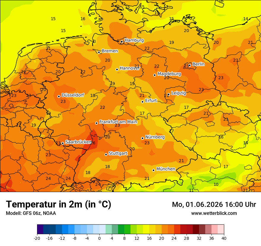 Wetterbild GFS