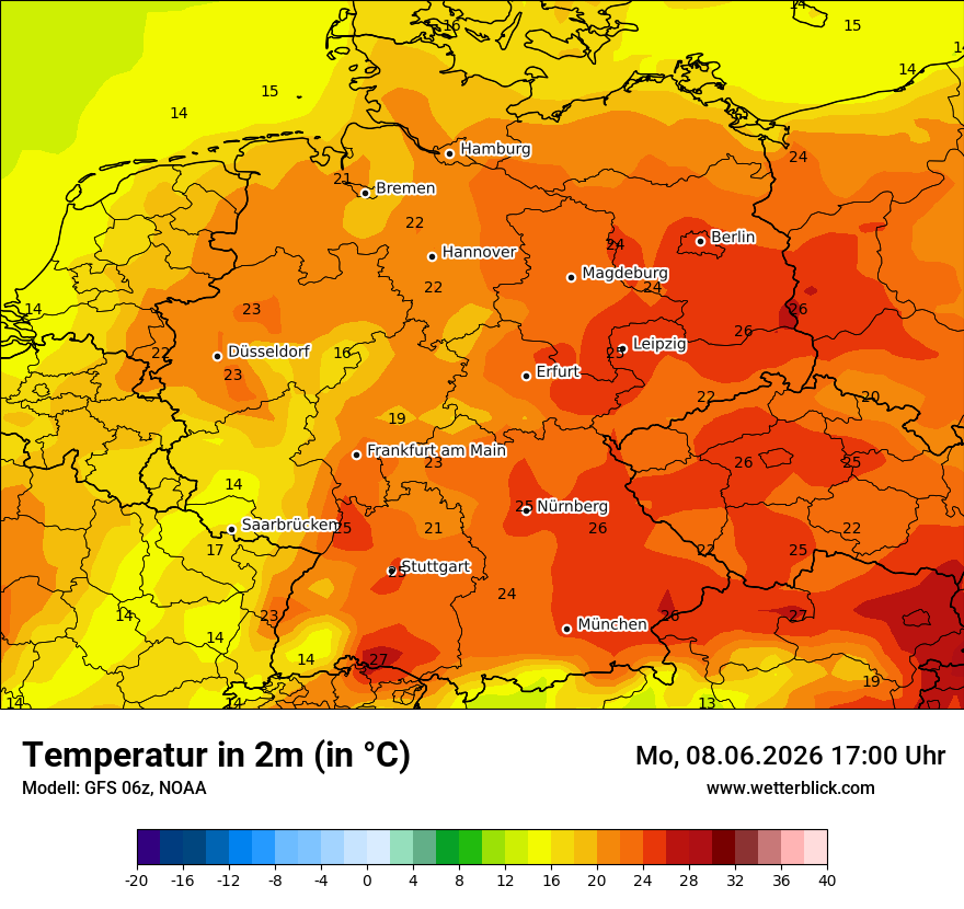 Wetterbild GFS