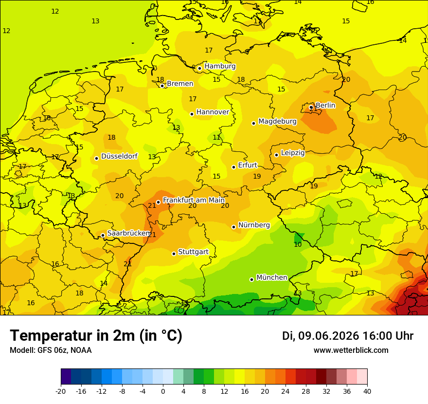 Wetterbild GFS