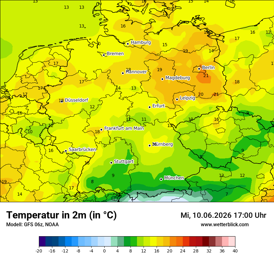 Wetterbild GFS