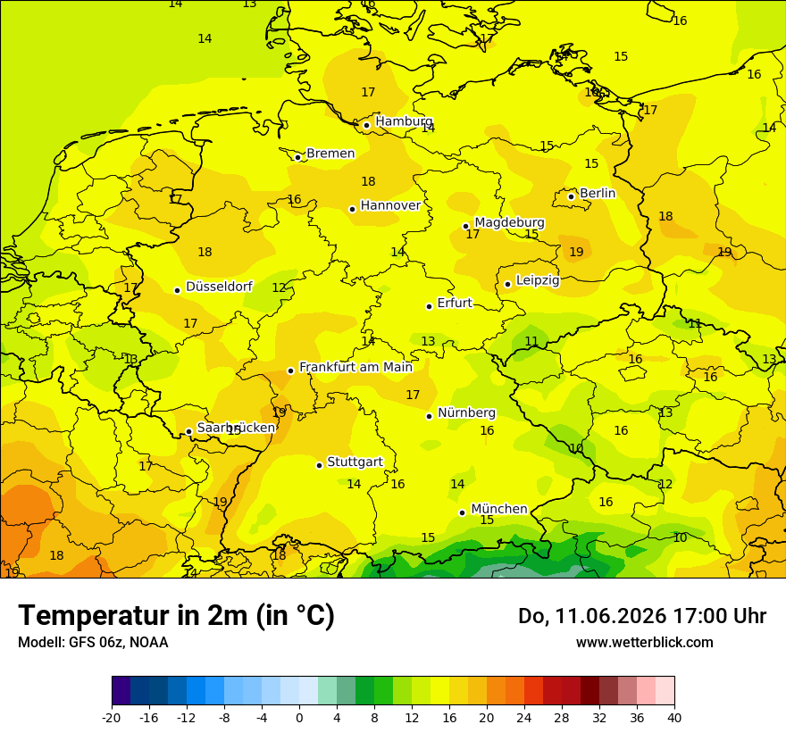 Wetterbild GFS