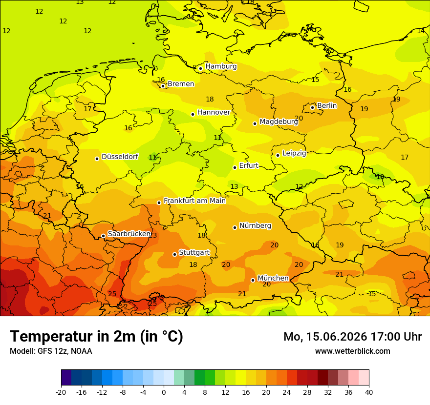 Wetterbild GFS