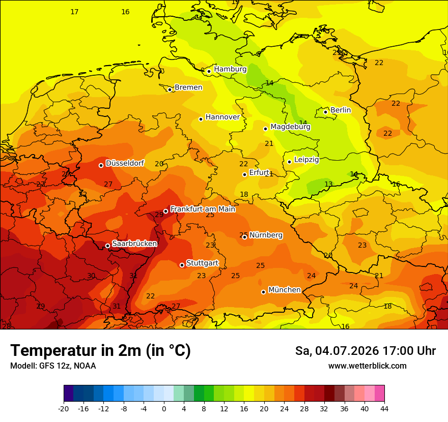 Wetterbild GFS