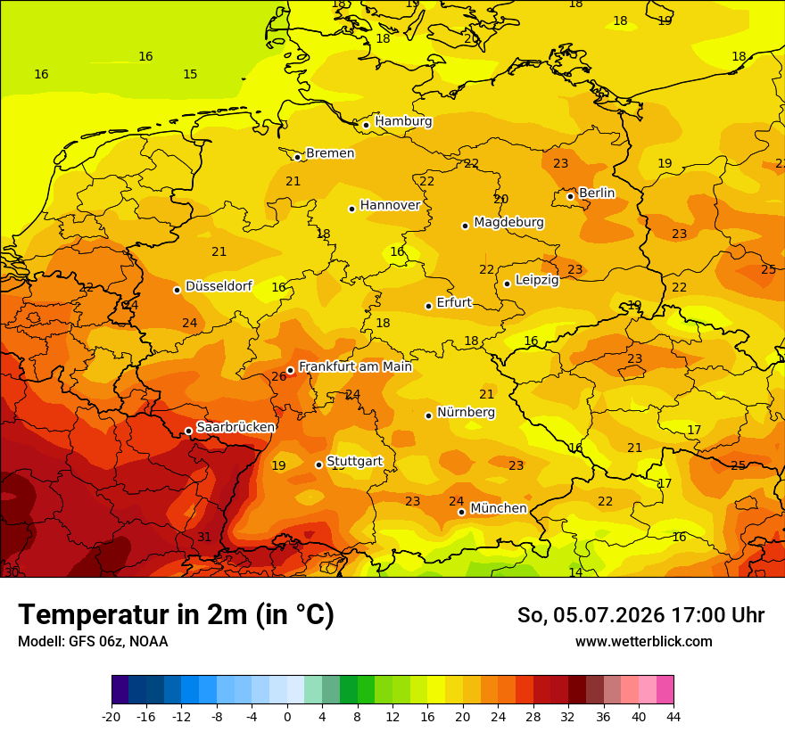 Wetterbild GFS