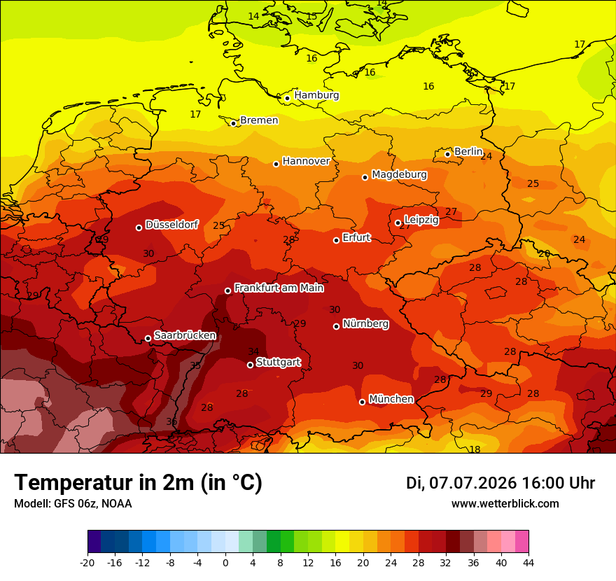 Wetterbild GFS