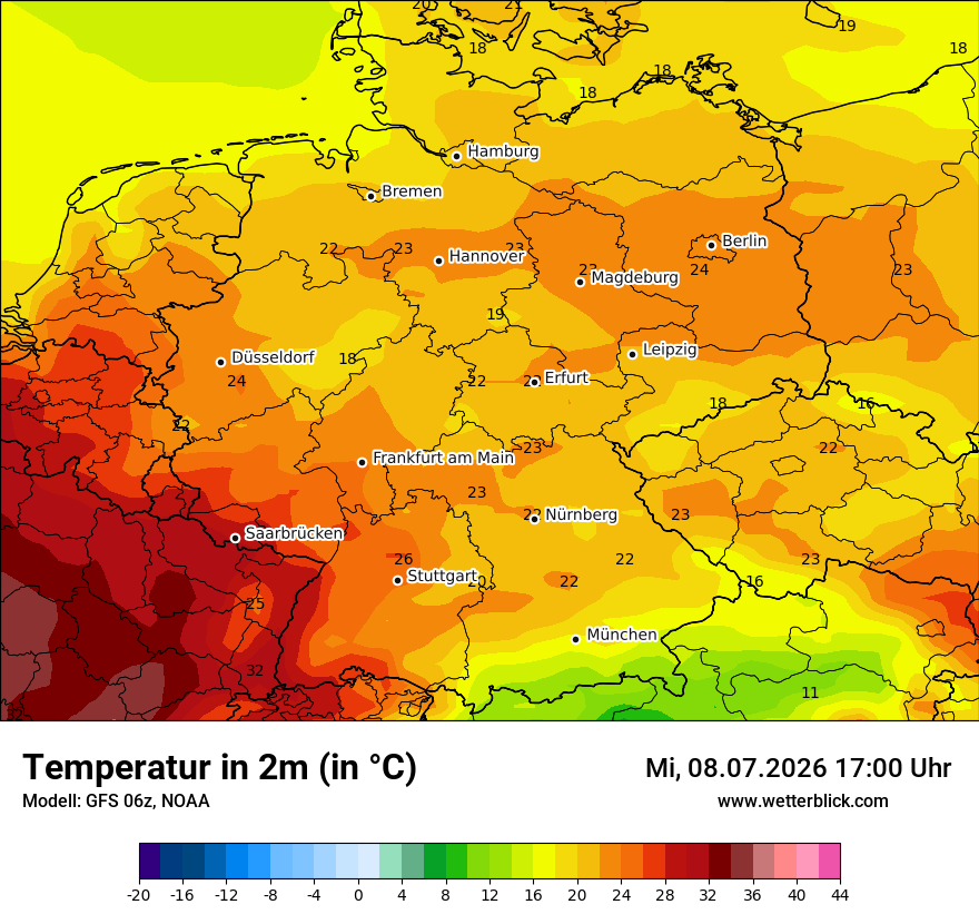 Wetterbild GFS