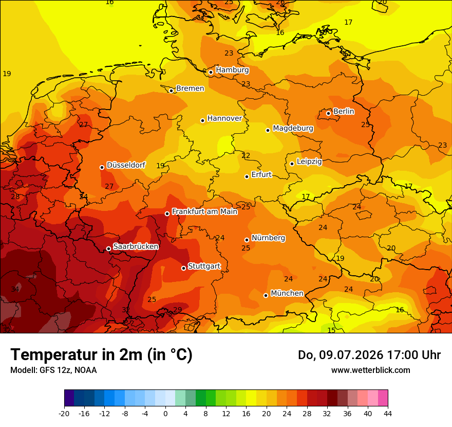 Wetterbild GFS