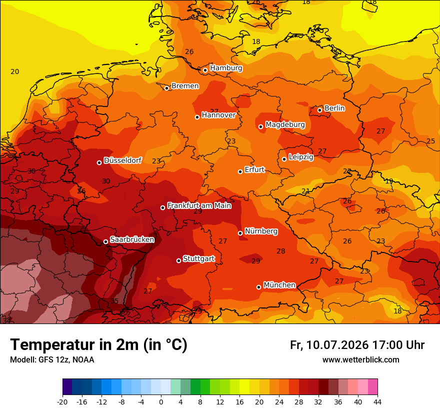 Wetterbild GFS